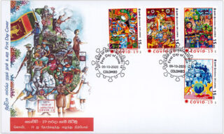 Let's rise up defeating COVID - 19 (FDC) - 2020 - MNH