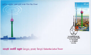 Colombo Lotus Tower(FDC) - 2019