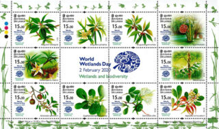World Wetlands Day - 2020 -(Sheetlet)- MNH