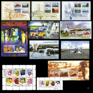 SRI LANKA STAMPS 2016 Mini Sheets set (11 Sheets)